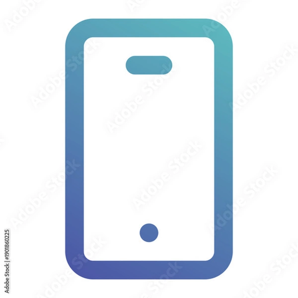 Obraz smartphone icon for illustration