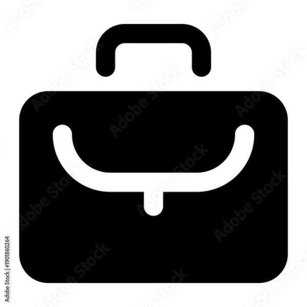 Obraz briefcase icon for illustration