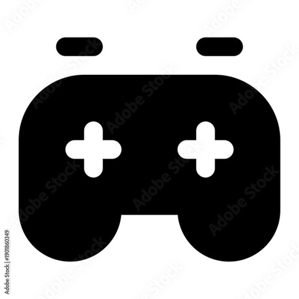 Obraz gamepad icon for illustration