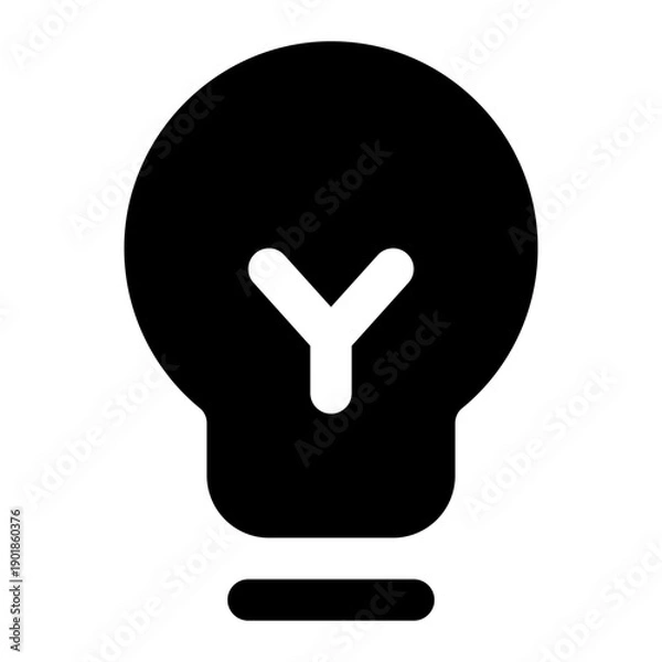 Obraz idea icon for illustration