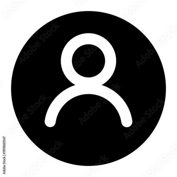 Obraz user icon for illustration