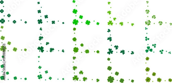 Obraz Shamrock Corner St Patricks Day