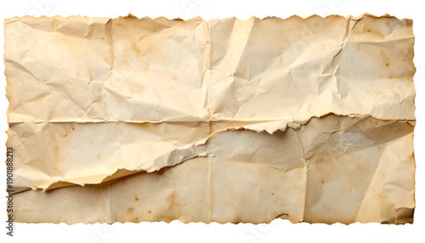 Obraz Old Torn and Worn Paper Texture.