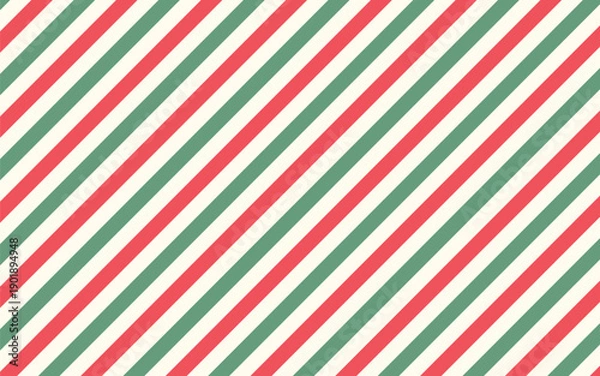 Fototapeta Diagonal Striped Pattern in Festive Colors Background