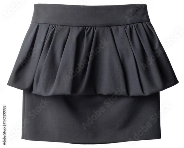 Obraz ショート丈の黒いスカート