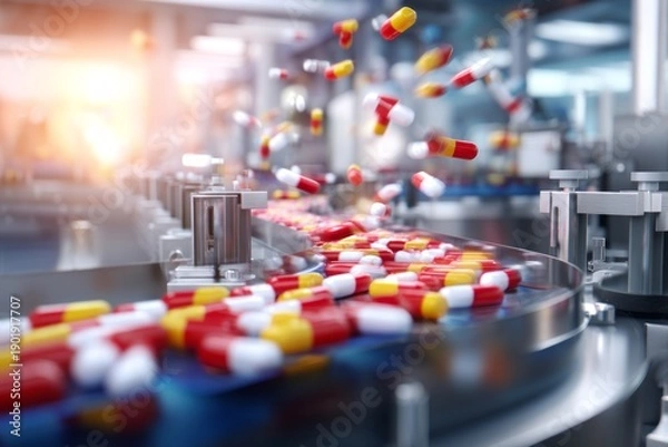 Obraz Automated Speed Line for Pharmaceutical Capsule Packaging