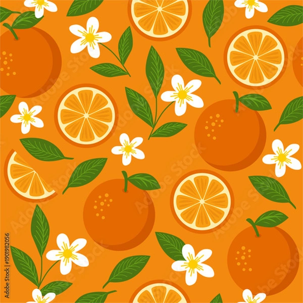 Obraz orange pattern 1.eps