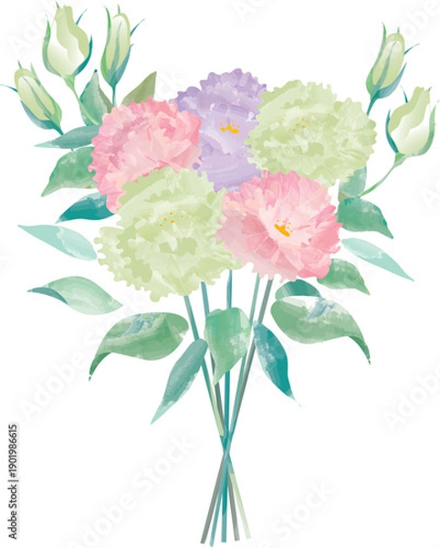 Obraz トルコキキョウ