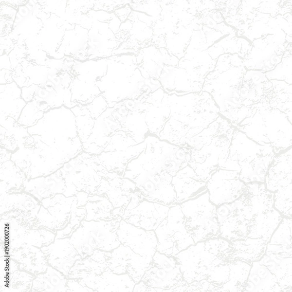 Obraz Minimalist White Crackle Seamless pattern