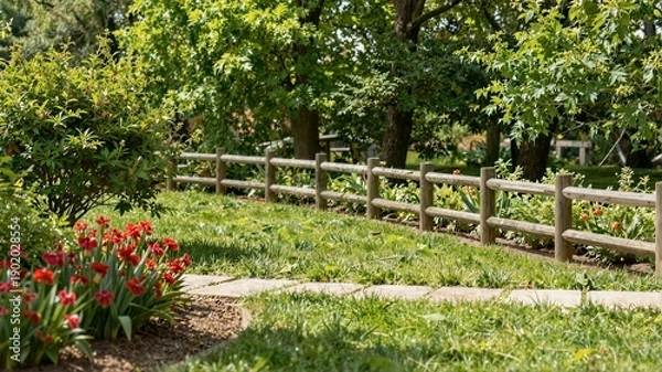 Obraz garden in the park