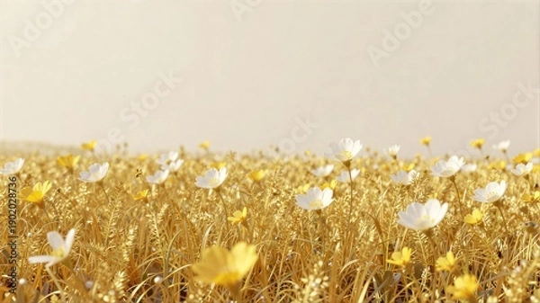 Obraz golden wheat field