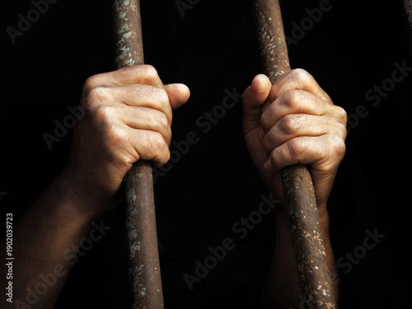 Obraz The man in the jail