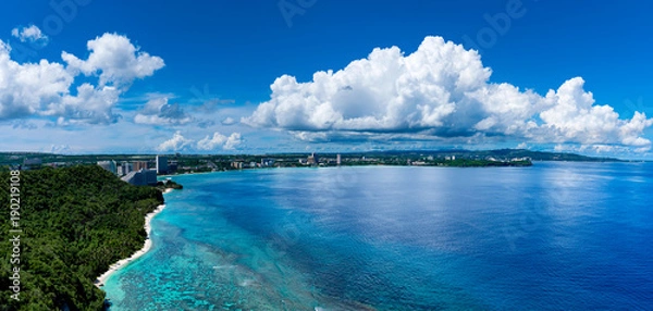 Obraz Two lovers point in Guam