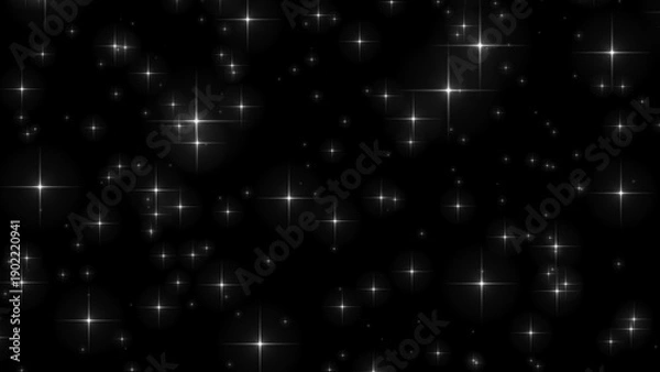 Obraz 画面全体がキラキラ輝くエフェクトの背景画像