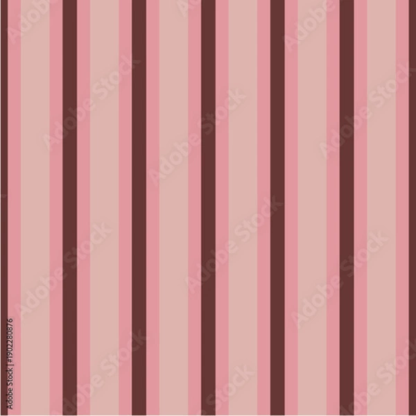 Obraz seamless pattern with stripes, three lines. Pink color combination
