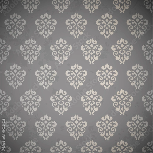 Fototapeta Wallpaper with vintage pattern