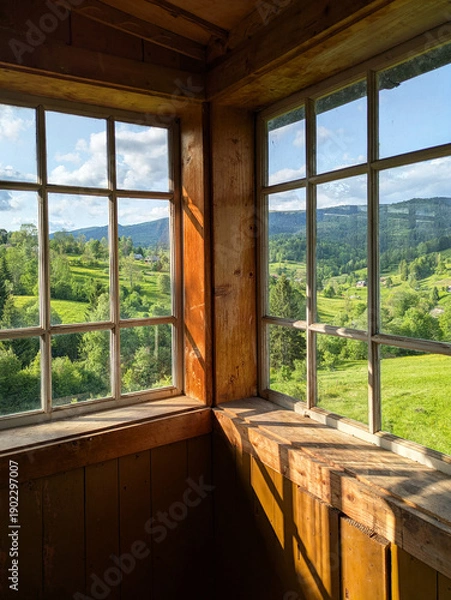 Obraz view from the window