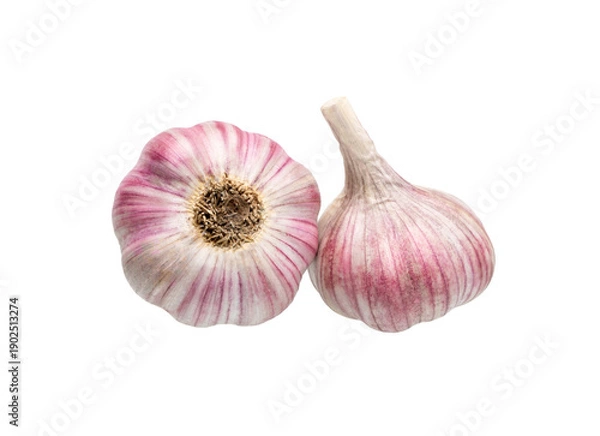 Obraz Garlic Isolated on white