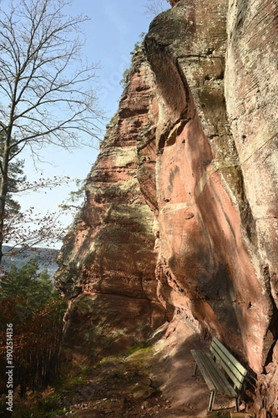 Obraz Spirkelbacher Rauhfels