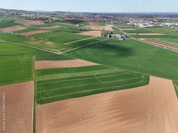 Obraz Felder bei Ringheim