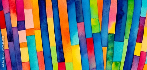 Obraz Bright abstract colorful pattern