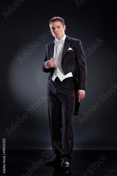 Obraz Man In Frock Coat