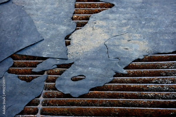 Obraz old grunge brick wall background