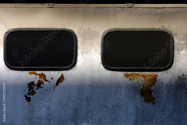 Obraz old broken window