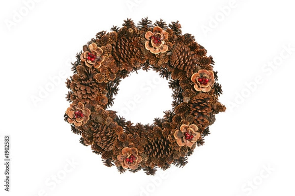 Fototapeta christmas wreath