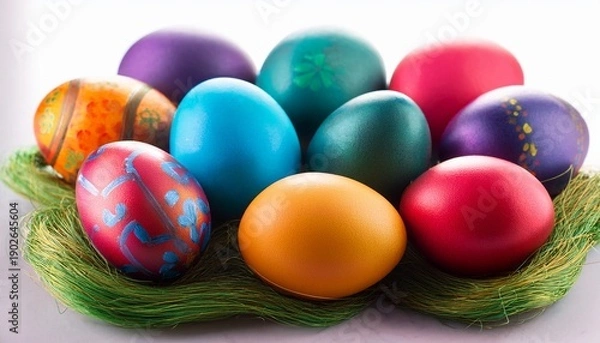 Obraz Colored Easter Eggs