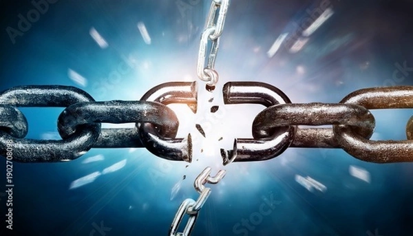 Obraz Broken Chain Link