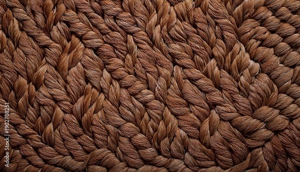 Obraz Brown Coir Doormat Texture