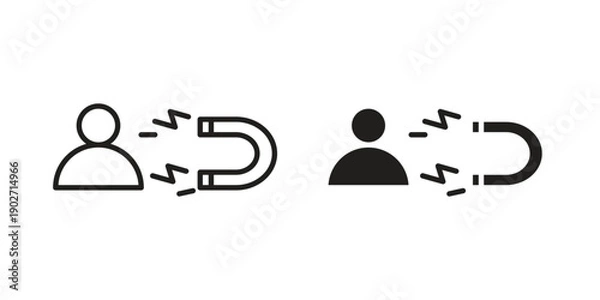 Fototapeta Attraction icon. Vector linear icon collection. Vector EPS10