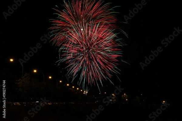 Fototapeta FUEGOS ARTIFICIALES