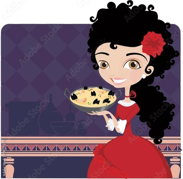 Obraz spanish cook