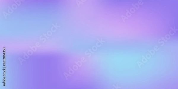 Obraz abstract blue and purple blur background gradient design. vector gradient illustration