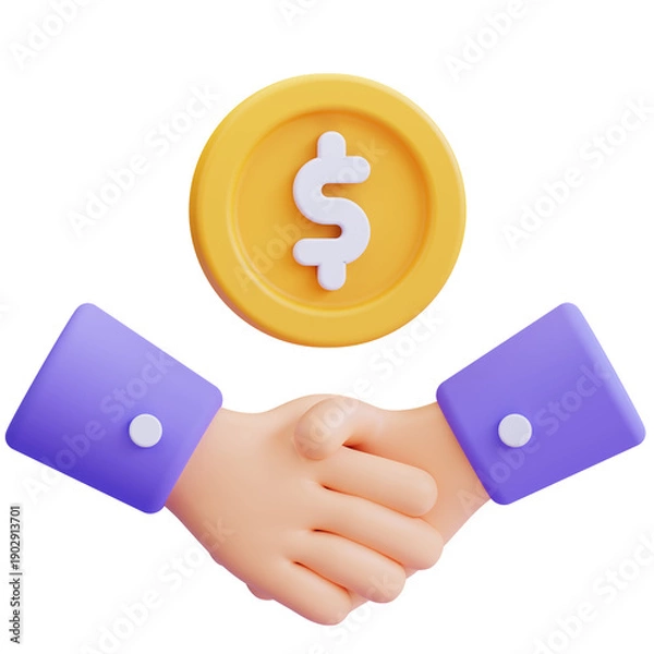 Obraz 3D Contract Finance