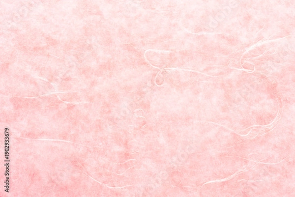 Obraz ピンク色の和紙