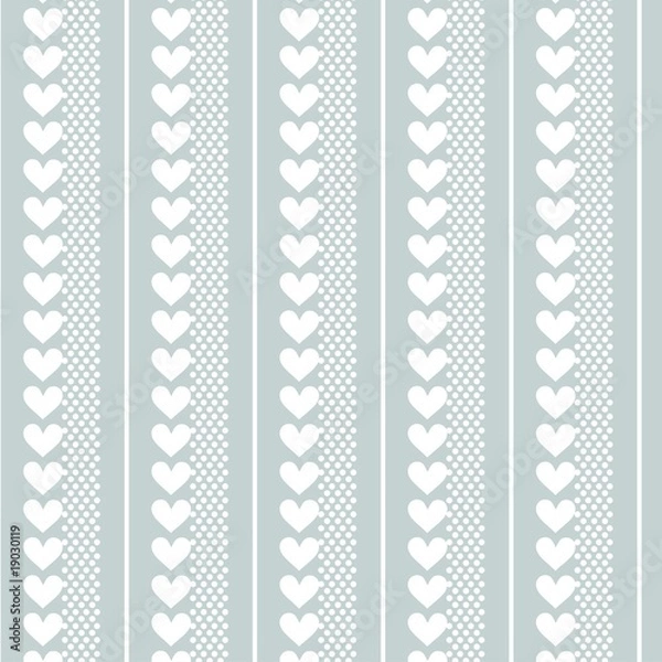 Obraz Vector Heart background
