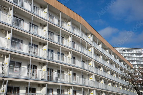 Obraz 大規模なベランダのある団地