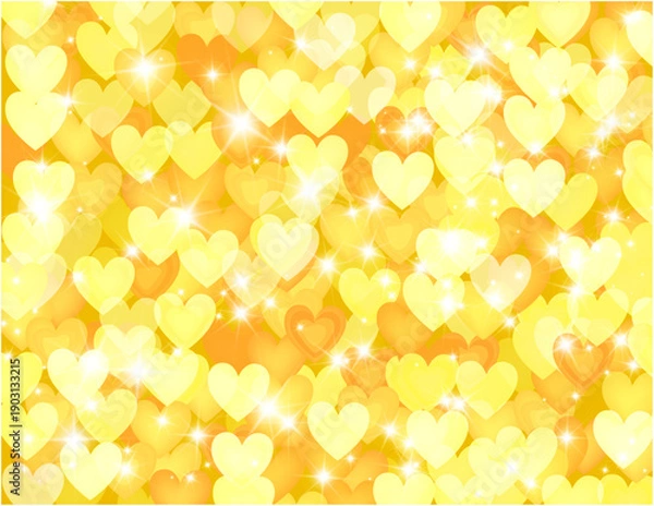 Fototapeta ハート　背景