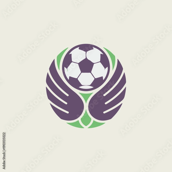 Obraz soccer ball vector illustration