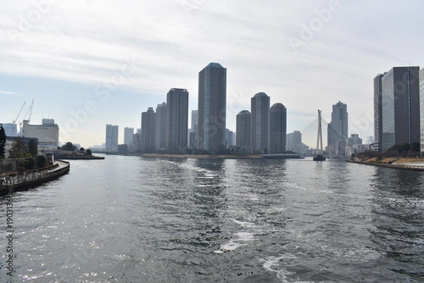 Obraz 隅田川の風景