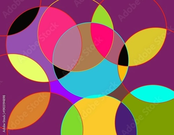 Obraz abstract colorful background