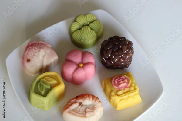 Obraz 和菓子　上生菓子