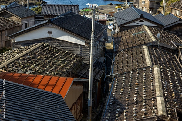 Obraz 佐渡島宿根木