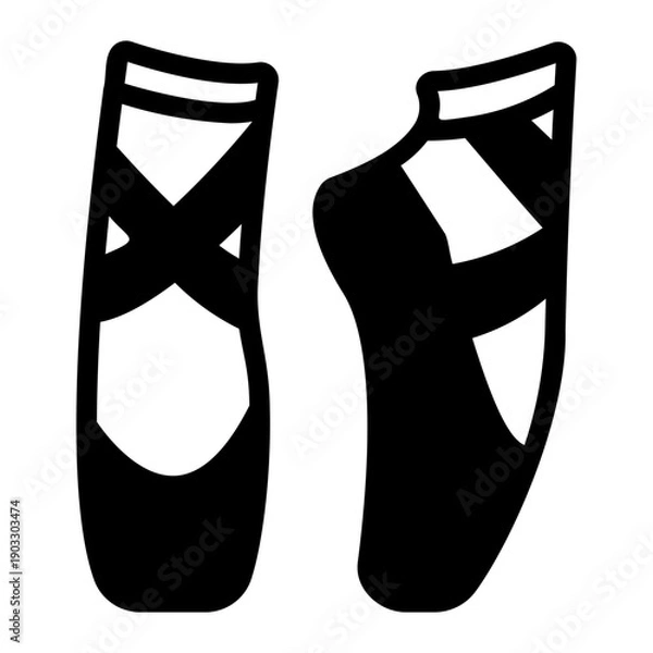 Obraz ballet shoes