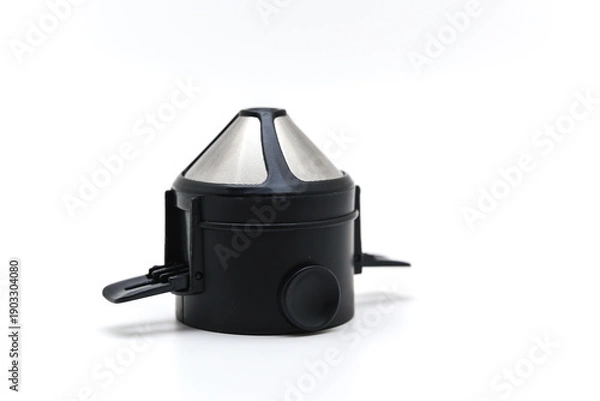 Obraz Tea filter for brewing coffee in a cup