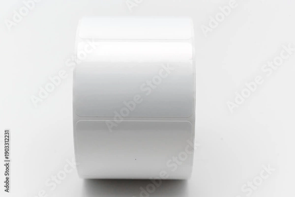 Obraz Thermal labels for thermal printer in a simple design and shape