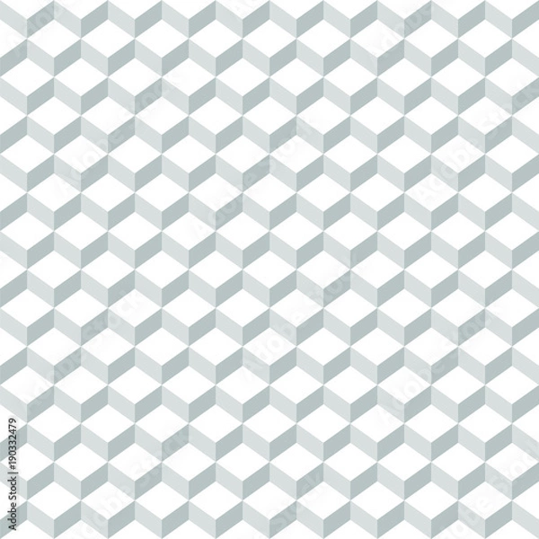 Fototapeta 3D Cubical Seamless Pattern Texture